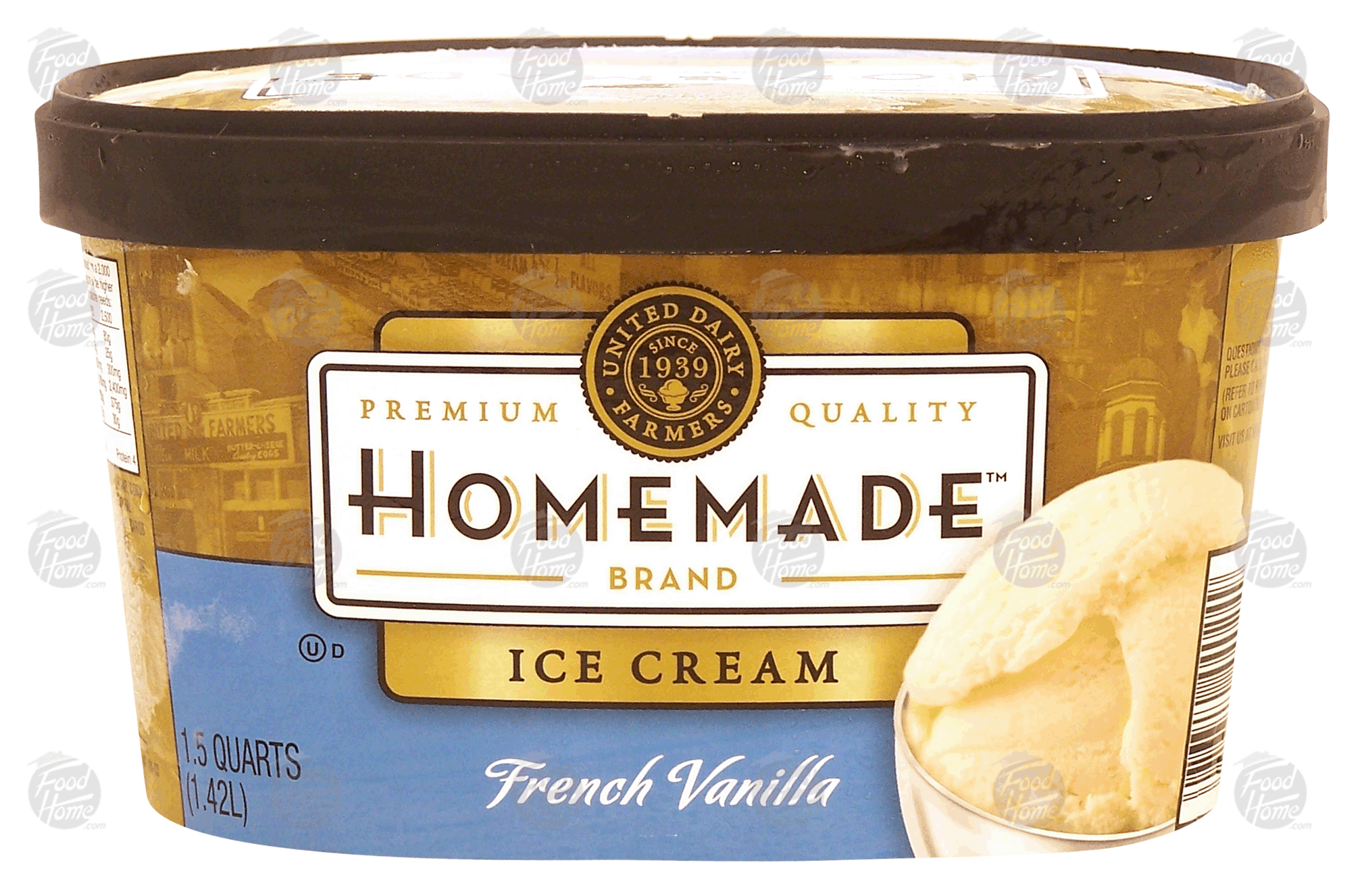 Homemade  french vanilla ice cream Full-Size Picture